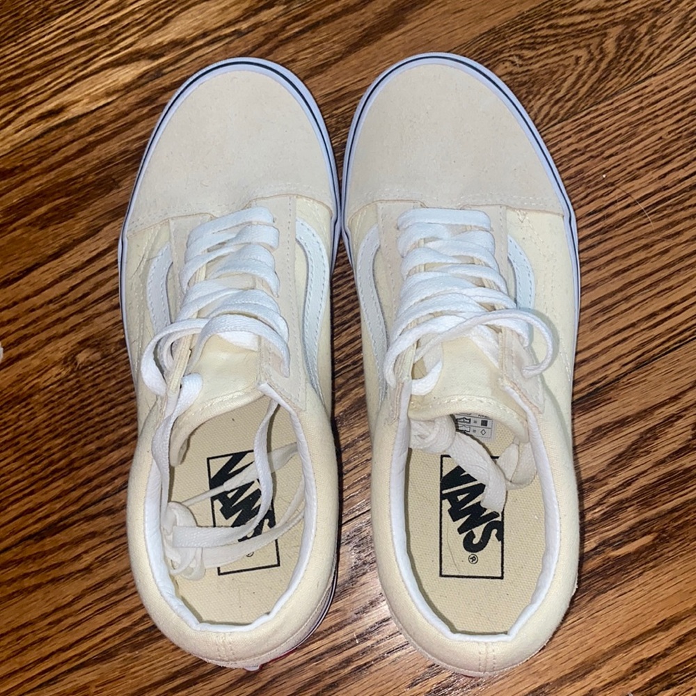 Tan van shoes